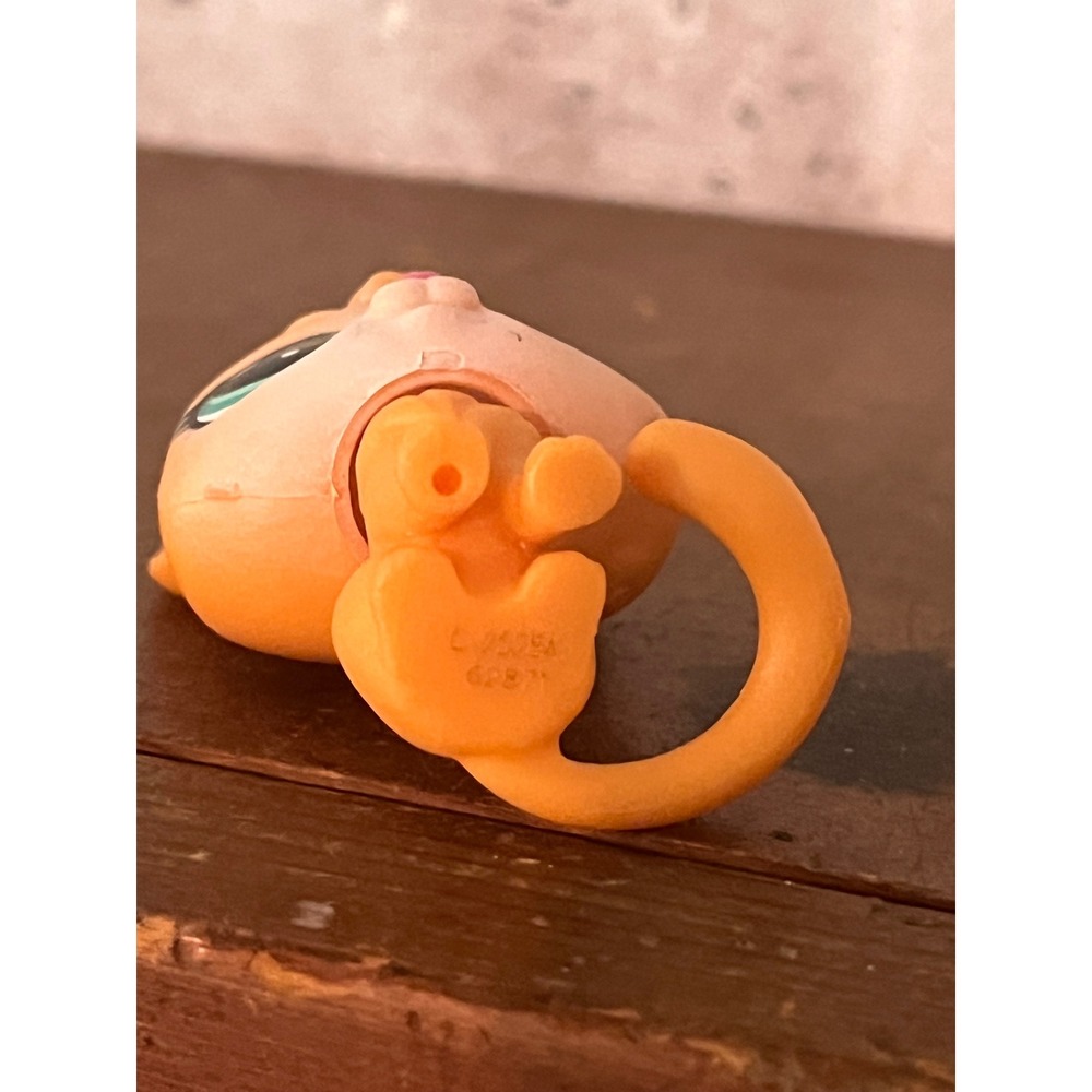 Littlest Pet Shop LPS Hasbro Orange Kitty Cat Pawlina Pillowby #67 - Picture 5 of 5